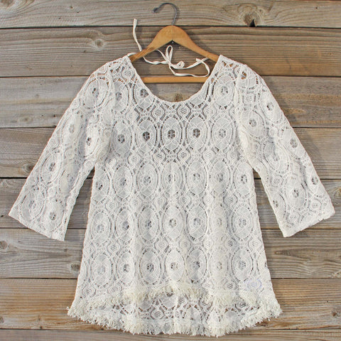 Iced Meadow Lace Tunic