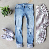 Lace & Indigo Jeans: Alternate View #1