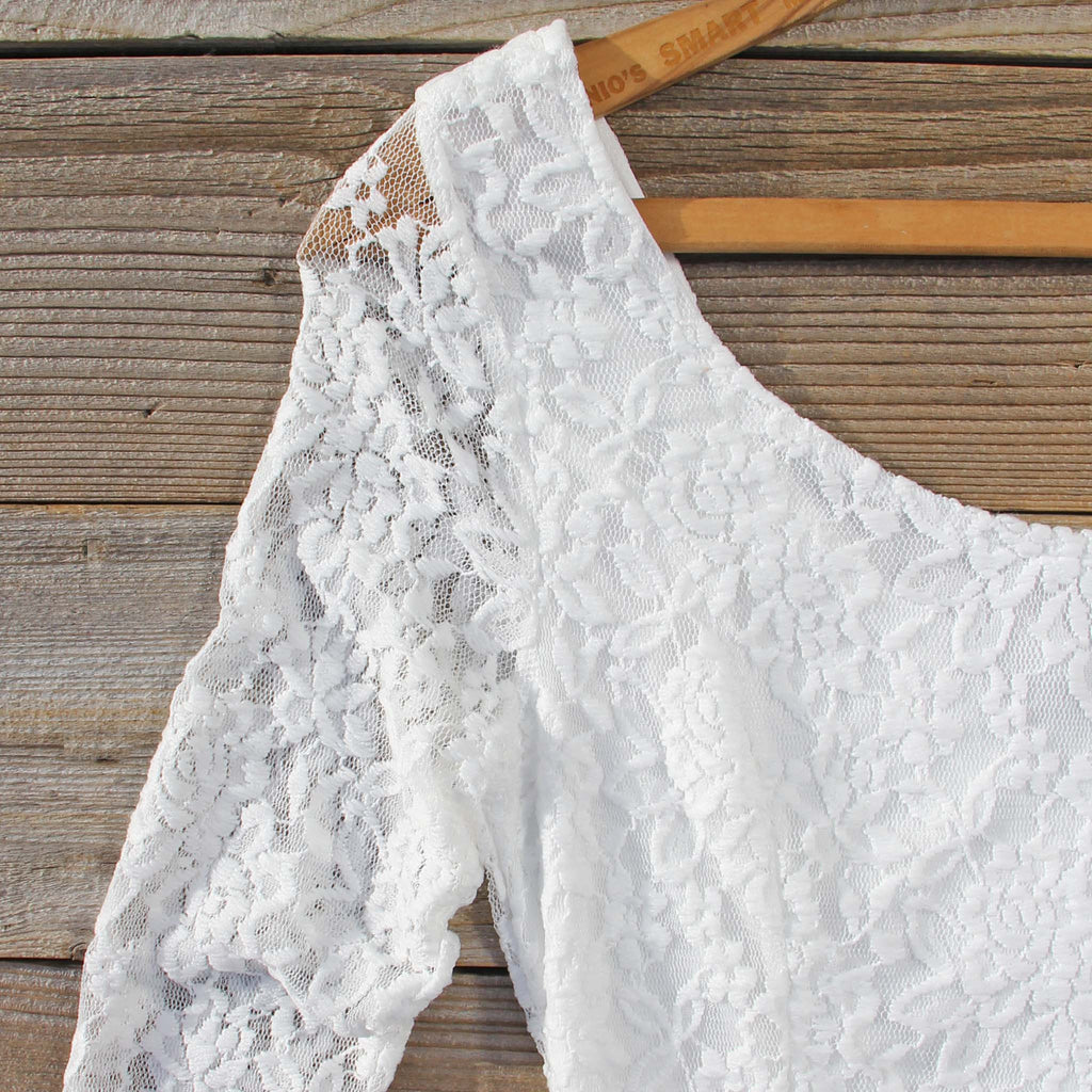 mystic lace dress Petite Mystic Lace Tiered Ruffle Dress Jennafer Grace