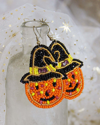 Jack-O-Lantern Earrings