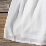 Jewel Tide Dress in White: Alternate View #3