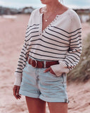 Juniper Stripe Sweater: Alternate View #1