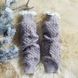Knit & Lace Boot Socks: Alternate View #2
