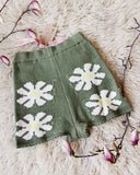 Knit Daisy Shorts: Alternate View #3