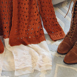 Lace & Copper Sweater: Alternate View #3