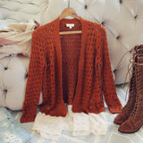 Lace & Copper Sweater: Alternate View #1