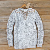 The Lace Leaf Sweater: Alternate View #4