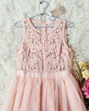 Laced in Sky Dress in Pink: Alternate View #1