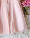 Laced in Sky Dress in Pink: Alternate View #3