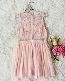 Laced in Sky Dress in Pink: Alternate View #4