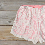 Laced In Snow Shorts: Alternate View #2
