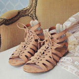 Laced Sand Sandals: Alternate View #2
