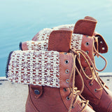 The Laced Sky Boots: Alternate View #2