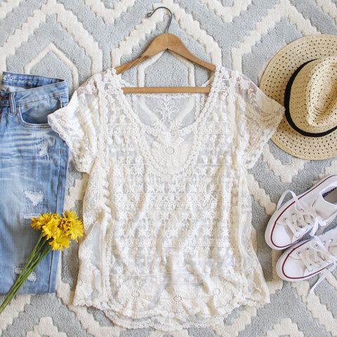 The Lace Basic Tee