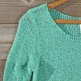 Lake Chelan Lace Sweater in Mist: Alternate View #2