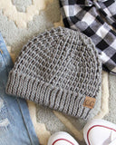 The Lake Easton Beanie in Gray: Alternate View #1