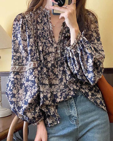 Lark Floral Top