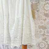 Layered Lace Tank in White: Alternate View #2