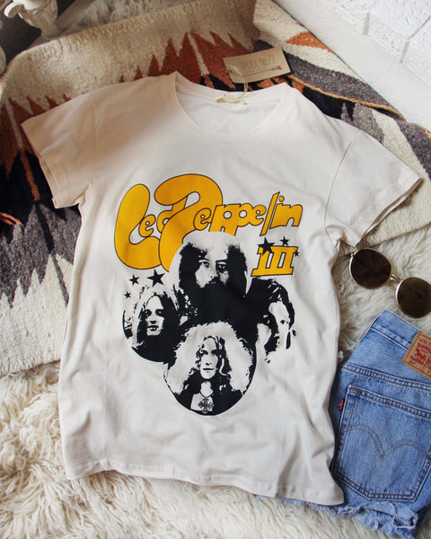 Led Zeppelin Concert Tee: Featured Product Image