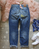 Vintage Modern Patch Jeans: Alternate View #2