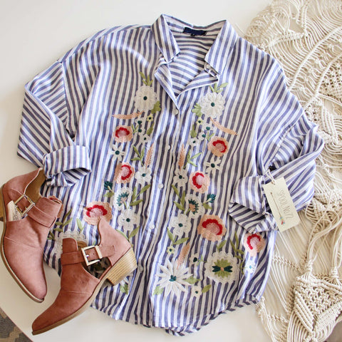 Lila Boyfriend Shirt