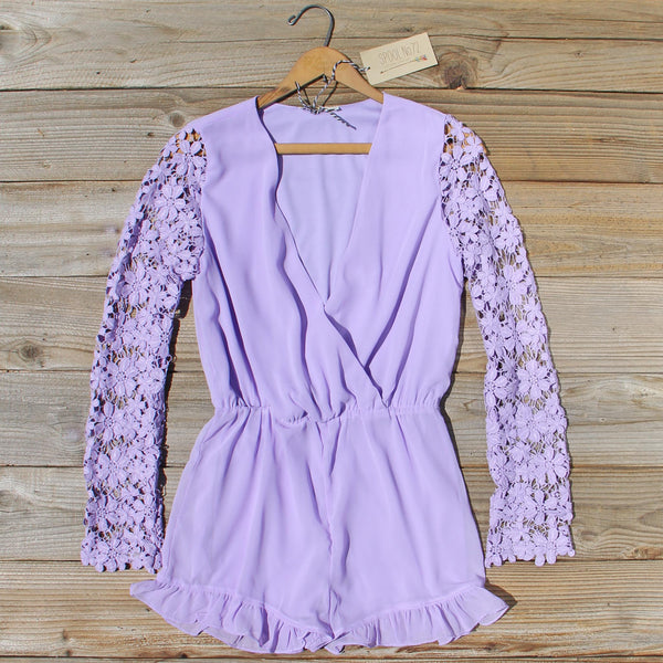 Lilac Valley Romper: Featured Product Image