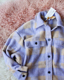 Lilac Mountain Shirt Jacket: Alternate View #2