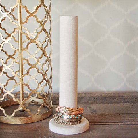 Linen Bracelet Stand