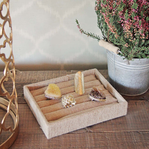 Linen Ring Tray: Featured Product Image