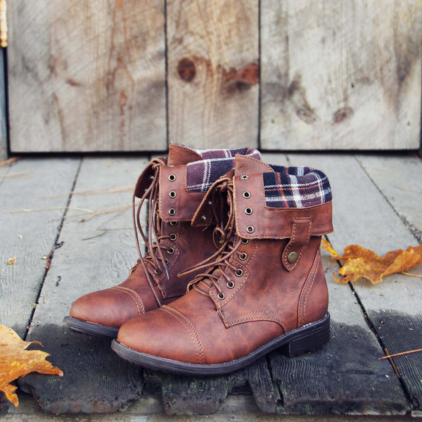 The Lodge Boots in Cognac: Featured Product Image