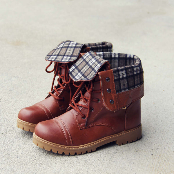 The Lodge Boots in Tan: Featured Product Image