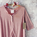 Lola T-Shirt Tunic Dress in Rose: Alternate View #2