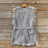 Longhouse Faux Fur Vest: Alternate View #4