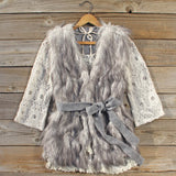 Longhouse Faux Fur Vest: Alternate View #1