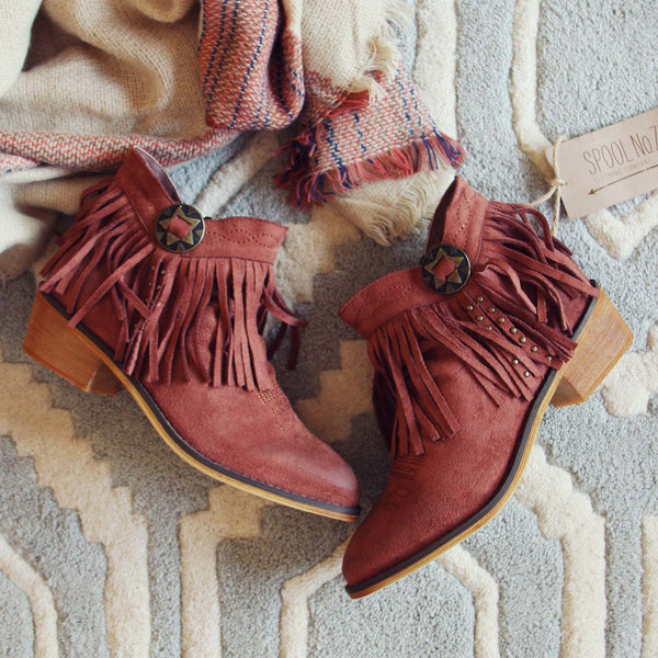 Lost Valley Fringe Boots: Featured Product Image