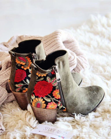 Lovell Boots in Olive