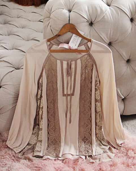 Bohemian Notes Blouse: Featured Product Image
