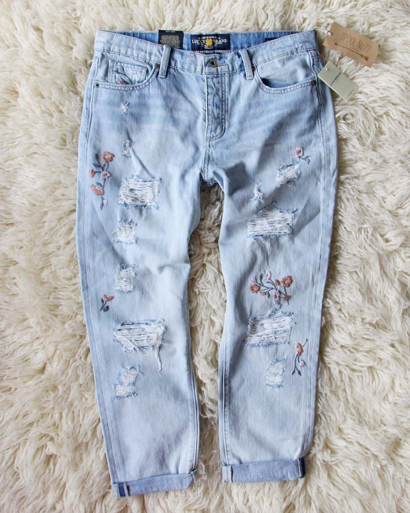 Lucky Brand 100% Cotton Solid Blue Silver Jeans Size 2 - 72% off