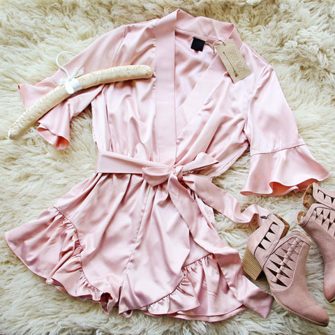 Lulu Romper in Rosé