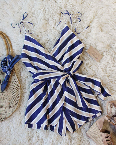 Lyon Stripe Romper