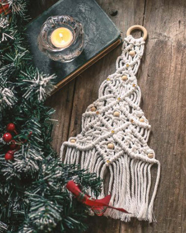 Nordic Macramé Christmas Tree