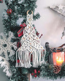 Nordic Macramé Christmas Tree: Alternate View #2
