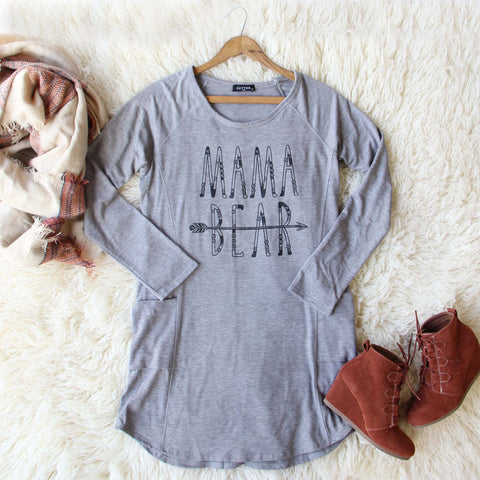 Mama Bear Cozy Dress