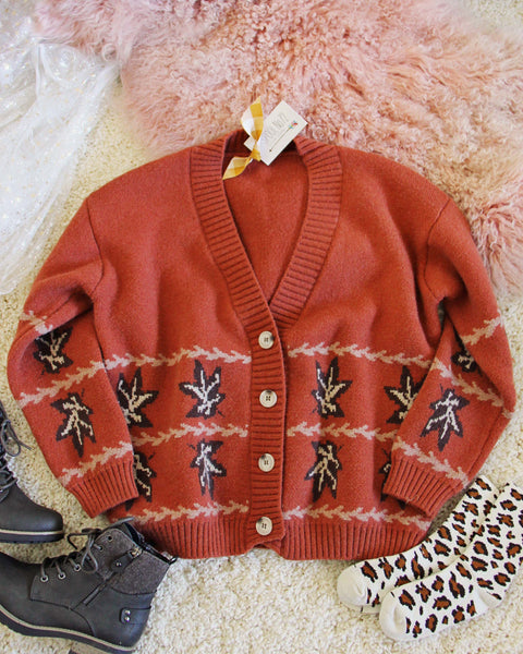 Sweet Maple Sweater in Rust: Featured Product Image