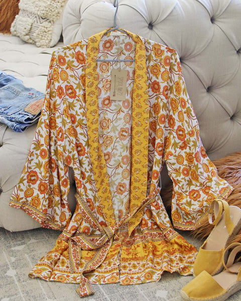 Sunset Marigold Duster: Featured Product Image