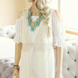 Marrakesh Lace Duster in Cream: Alternate View #3