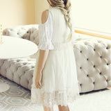Marrakesh Lace Duster in Cream: Alternate View #4