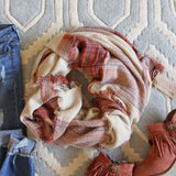 Mason Knit Blanket Scarf: Alternate View #1