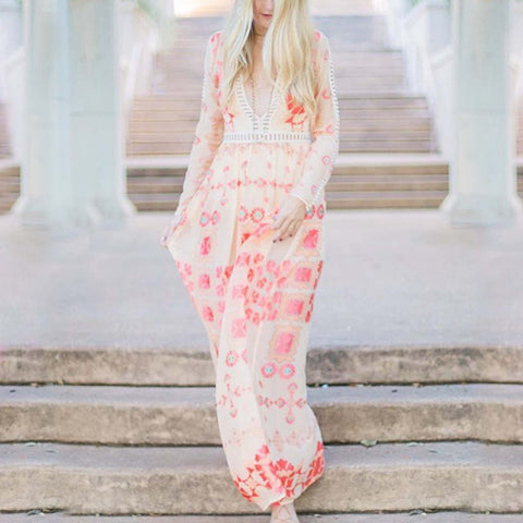 The Medallion Maxi Dress