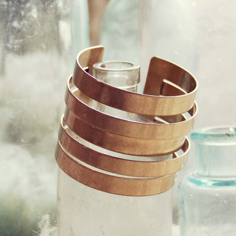 Melted Gold Bracelet